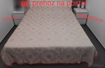 Prehoz na posteľ,paplón,deka