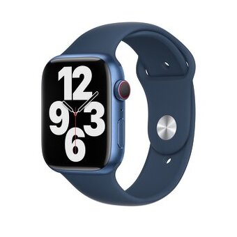 Apple Watch 7 45mm verzia LTE modrá