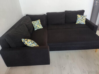 Rohový rozkladací gauč tvar L ľavá (220x175)