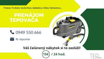 Požičiam tepovač kärcher PUZZI 10/1