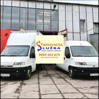 Sťahovacia Služba Prievidza ☎ 0905 462 875 Preprava