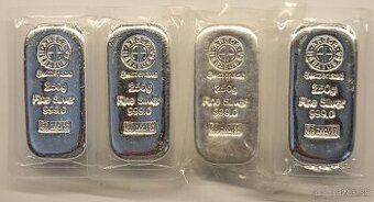 250 g strieborná tehlička Argon Heraeus