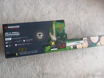 Predám aku reťazovú pílu Parkside PPKSA 40 Li-B2