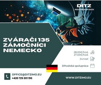 Zvárači 135 a zámočníci, práca do konca roka v GER