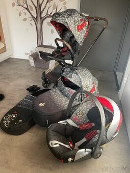 Cybex PRIAM Rebellious – full set (ružové zlato, 3v1 )