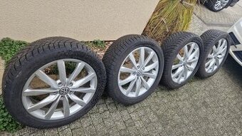Zimná ALU VW sada 205/50 R17 , 5x112, VW Golf Vll