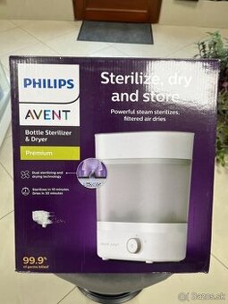 Parný sterilizátor Philips AVENT SCF293/00 Sterilizuje a suš