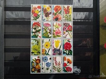 Poštové známky č.594 - Rovníková Guinea - kvety komplet