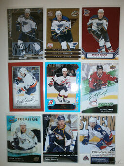 HOKEJOVÉ KARTIČKY - Výber Slovákov a HVIEZD NHL