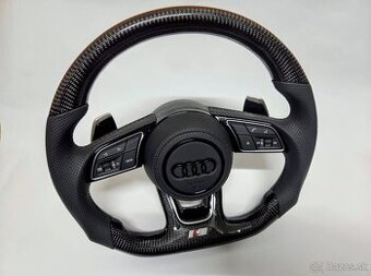 AUDI KARBON / PERFOROVANA KOŽA VOLANT + AIRBAG + F1 PADLA