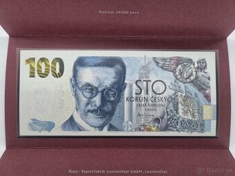 Pamätná bankovka ČNB 100 Kč Vilém Pospíšil 2026