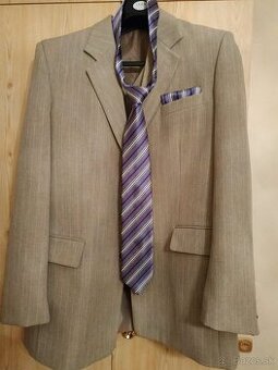 Nový pánsky spoločenský oblek Romel veľ.52