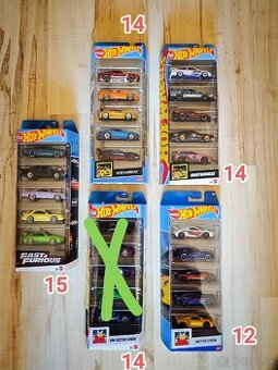 Hotwheels 5 Pack Fast and Furious