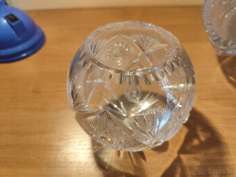 kryštáľová váza