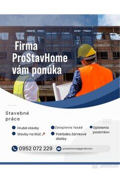 Ponuka stavebných prác