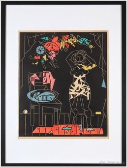 Ľudovít Fulla - Toaleta (1960)