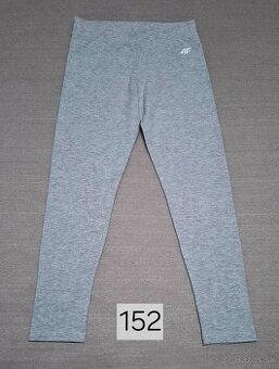 Dievčenské bavlnené legíny 152