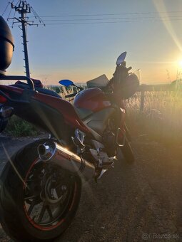 Honda CB500f    ,, jazdená ženou,,