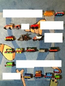 Kovové vláčiky aj samostatne zo série Thomas and Friends