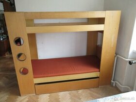 Poschodová posteľ 200x90x160 cm AXA 4 - 1