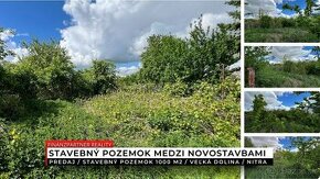 Stavebný pozemok 1000 m2, Veľká Dolina, Nitra