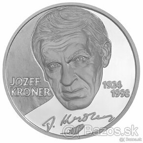 Predám strieborné 10 eurové mince s Jozefom Krónerom