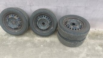 205/55 R16  91V  Plechové disky s letnými pneumatikami