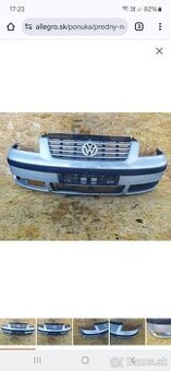 Kupim kapotu+ naraznik vw sharan 2005 bledo- šedá metalíza