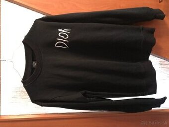 CHRISTIAN DIOR black damska mikinka S/M