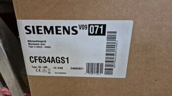 Vstavaná mikrovlnná rúra Siemens CF634AGS1