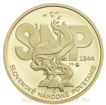 80 výročie  SNP - medaila