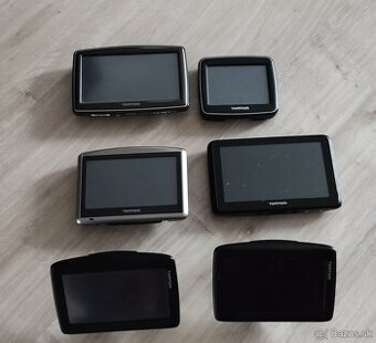 Predám 7 ks rôznych GPS navigácií TOMTOM a MIO.