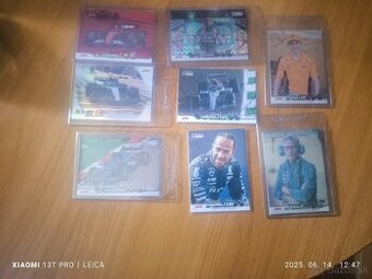 F1 topps karty.
