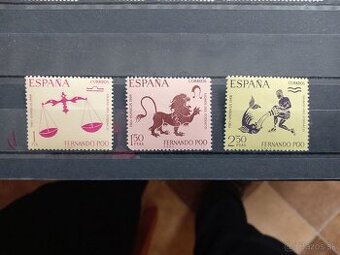 Poštové známky č.1027 - Fernando Poo - zverokruh