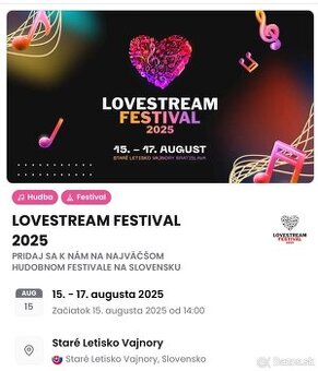 Lovestream 2025