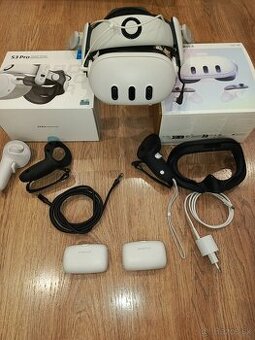 Meta Quest 3 (512 GB) + príslušenstvo – výbornom stave