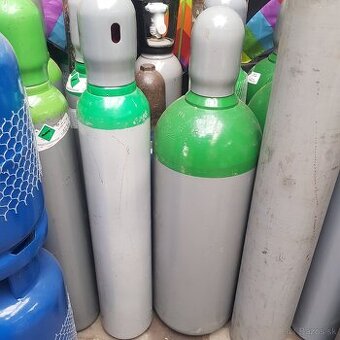 Predám argon,argón +co2 na zváranie náplň aj s flašou 90e.