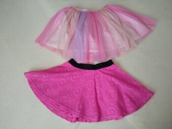 Dievčenské letné sukničky H&M veľkosť 128