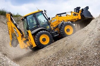 JCB 4CX traktorbager - zemné, búracie a výkopové práce