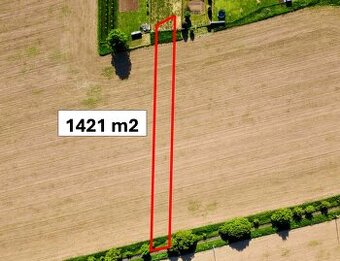 Vráble - 1421 m2 STAVEBNÝ pozemok