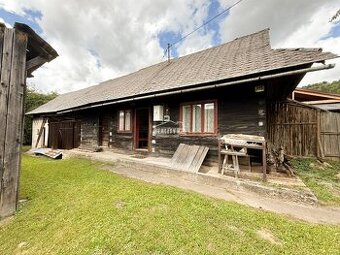 Exkluzívne na predaj drevenica s pozemkom 406 m2, Papradno - 1