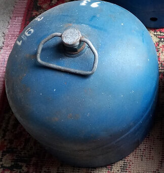 Plynová propánbutánová fľaša 2 kg malá