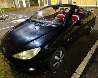PEUGEOT 206 cc kabrio black
