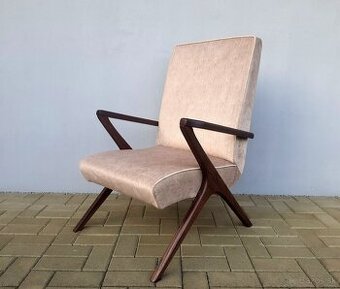 Luxusní designové křeslo XXL po renovaci