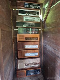 Predám staré rádiá.