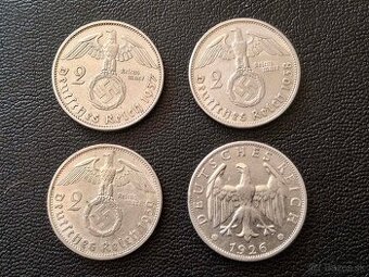 Strieborné mince Nemecko a svet BK aj Proof