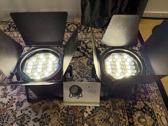 Predám pár LED bodových svetiel Stairville