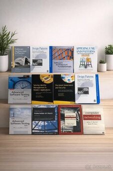 odborné IT knihy software architektúra, testing, cloud siet