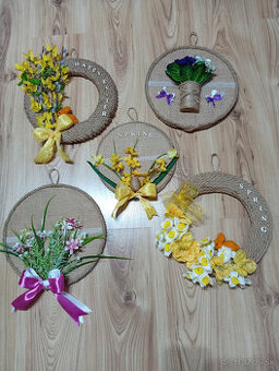 Jarné - veľkonočné dekorácie