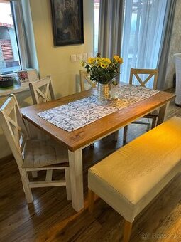 Jedálenský stôl, stoličky ZDARMA KONFERENČNÝ STOLÍK